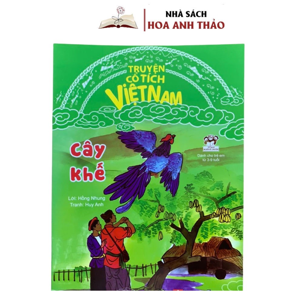 Sách - Truyện cổ tích Việt Nam đọc cho bé trước giờ đi ngủ phát triển tư duy ngôn ngữ nuôi dưỡng tính cách cho bé