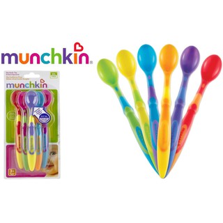 Thìa Ăn Dặm Munchkin cho bé- Thìa Ăn Dặm Có Báo Nóng Cho Bé Sơ Sinh