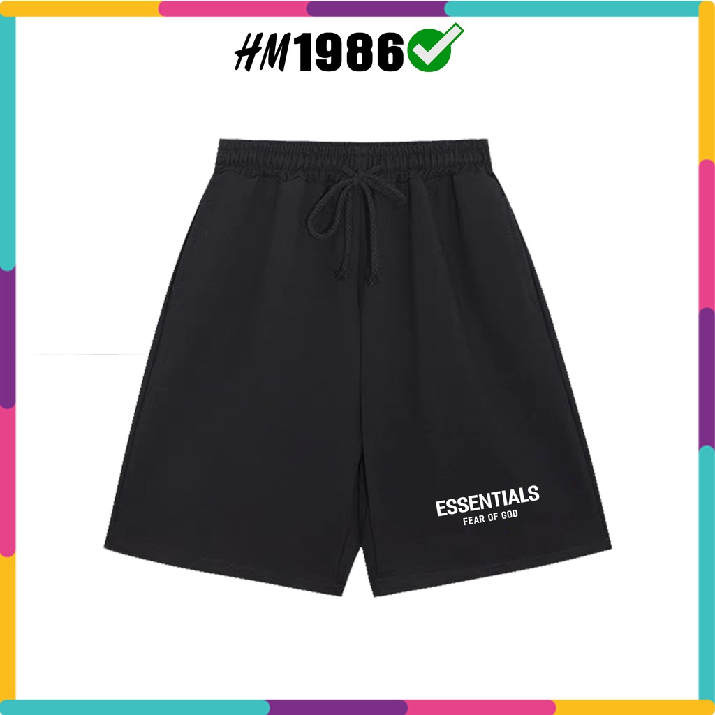 Quần short thun nam nữ Hm1986, Quần Đùi Unisex QT119