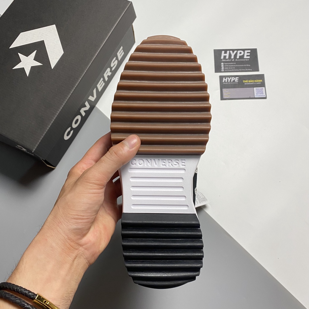 Giày Converse Run Star Hike Black  - Hype Sneaker | Phiên bản 1:1 chuẩn