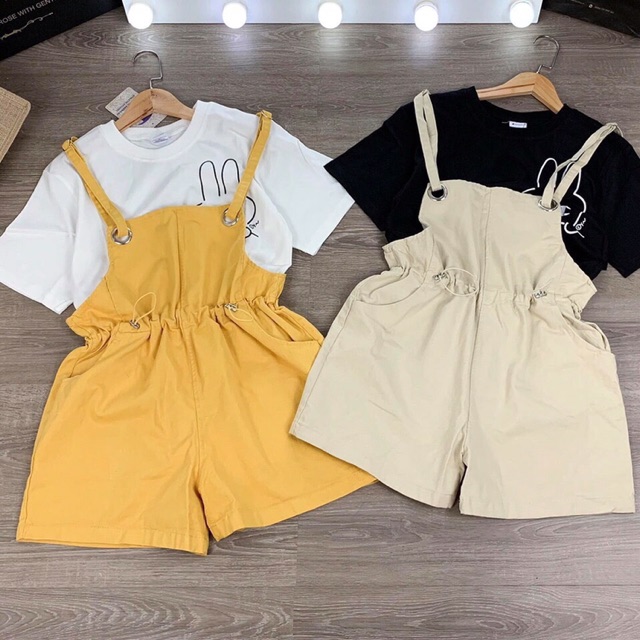 Sét áo thun yếm thô qc