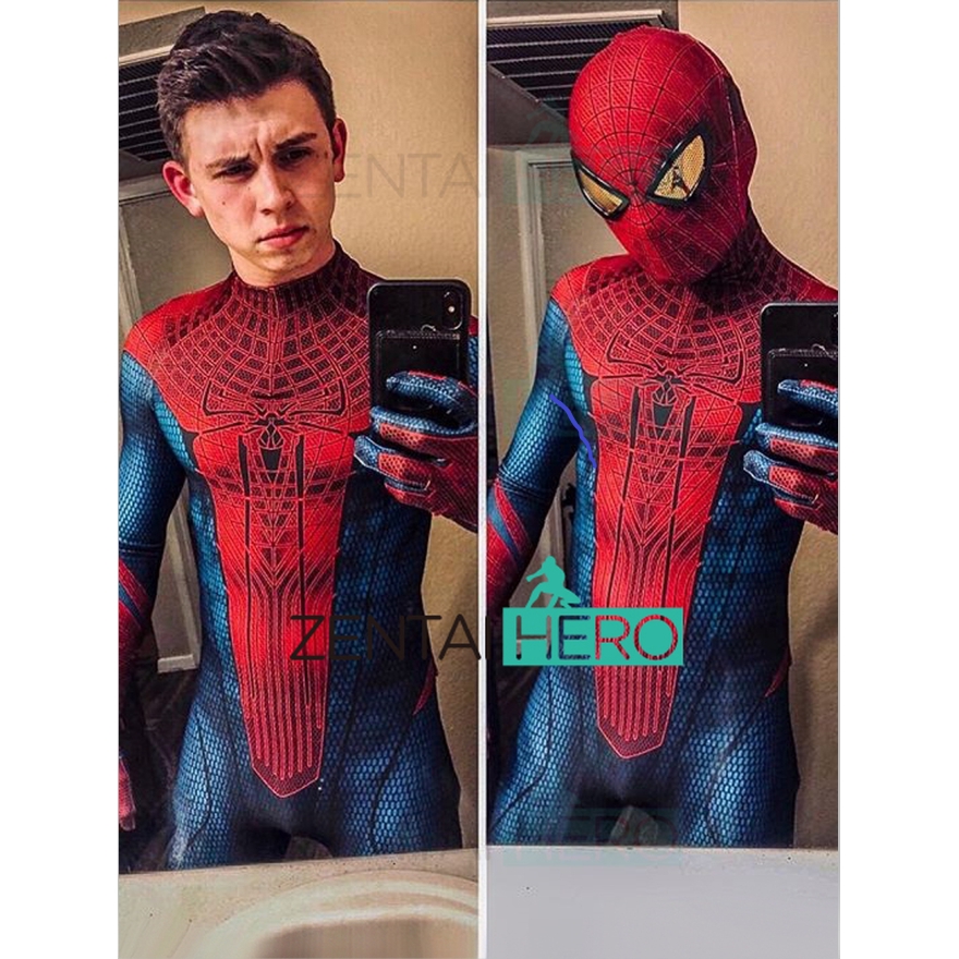 Superhero Spiderman Costumes Amazing Spider-man Costume Spiderman Suit-3D Printed Cosplay Zentai Party Costumes