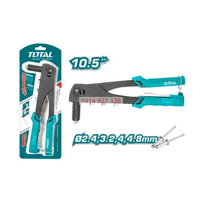 Kìm rút đinh tán chuyên dụng TOTAL THT32104 10,5 inch; kềm rút rive trợ lực, Bh 6 tháng Dụng cụ sửa chữa Tuấn Mã