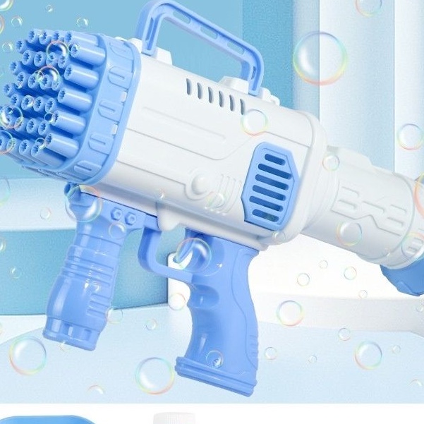 Súng bắn bong bóng xà phòng BAZZOKA 32 nòng siêu mạnh PAPAZUM