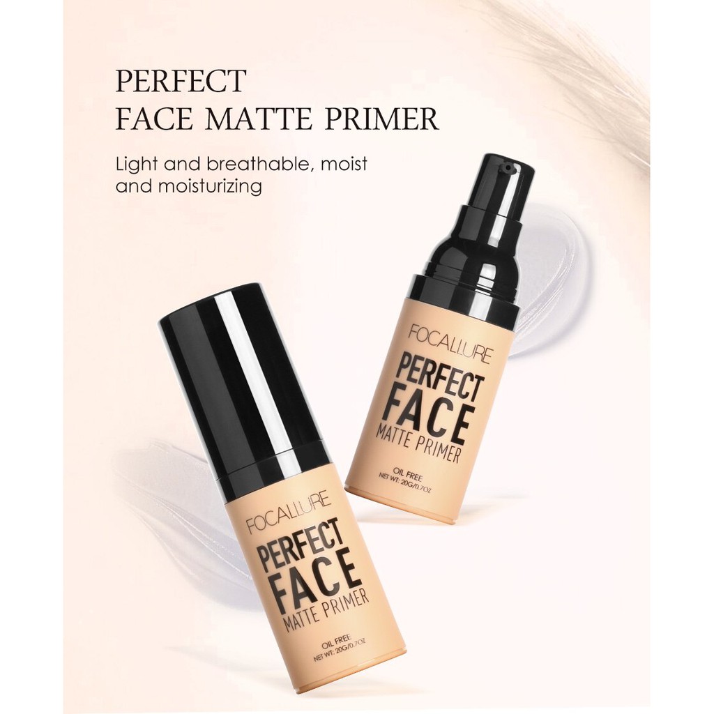 Kem Lót Trang Điểm Kiềm Dầu Focallure Perfect Face Matte Primer 20g