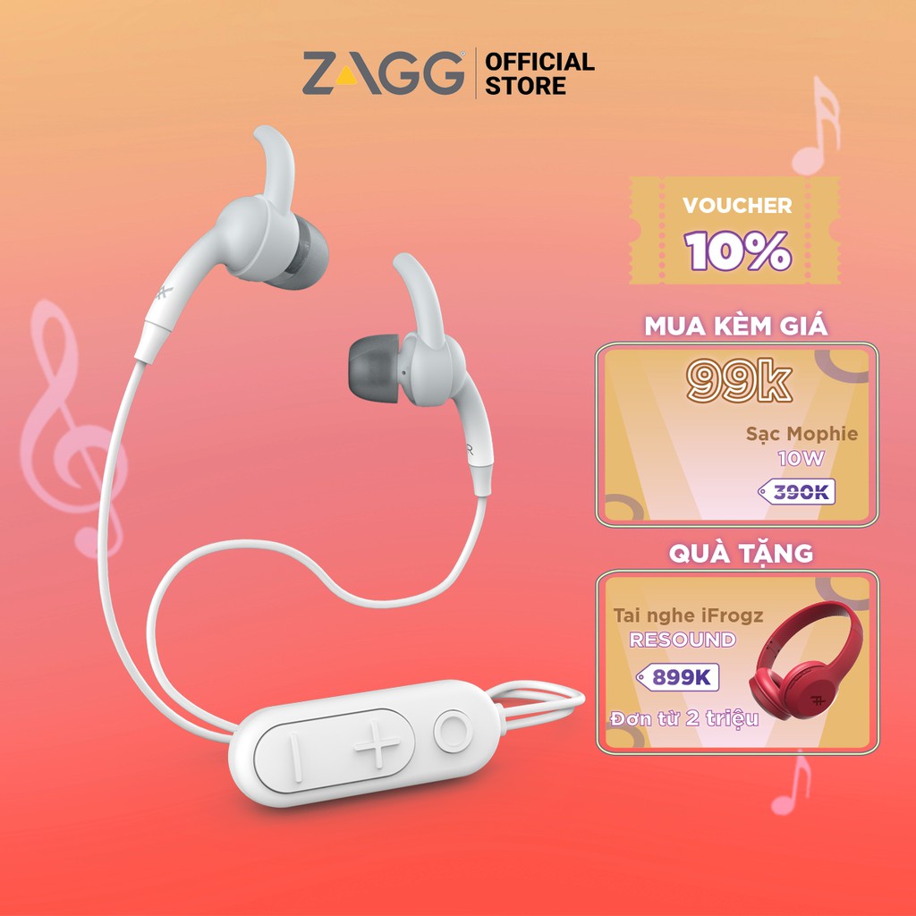 [Mã ELMALL150K giảm 5% đơn 500K] Tai Nghe iFrogz Không Dây Sound Hub Plugz