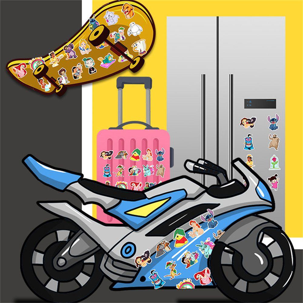 Bộ 50 Miếng Dán Anime Trang Trí Sổ Tay DIY