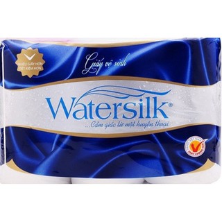 Combo 6 bịch giấy vệ sinh Watersilk 12 cuộn