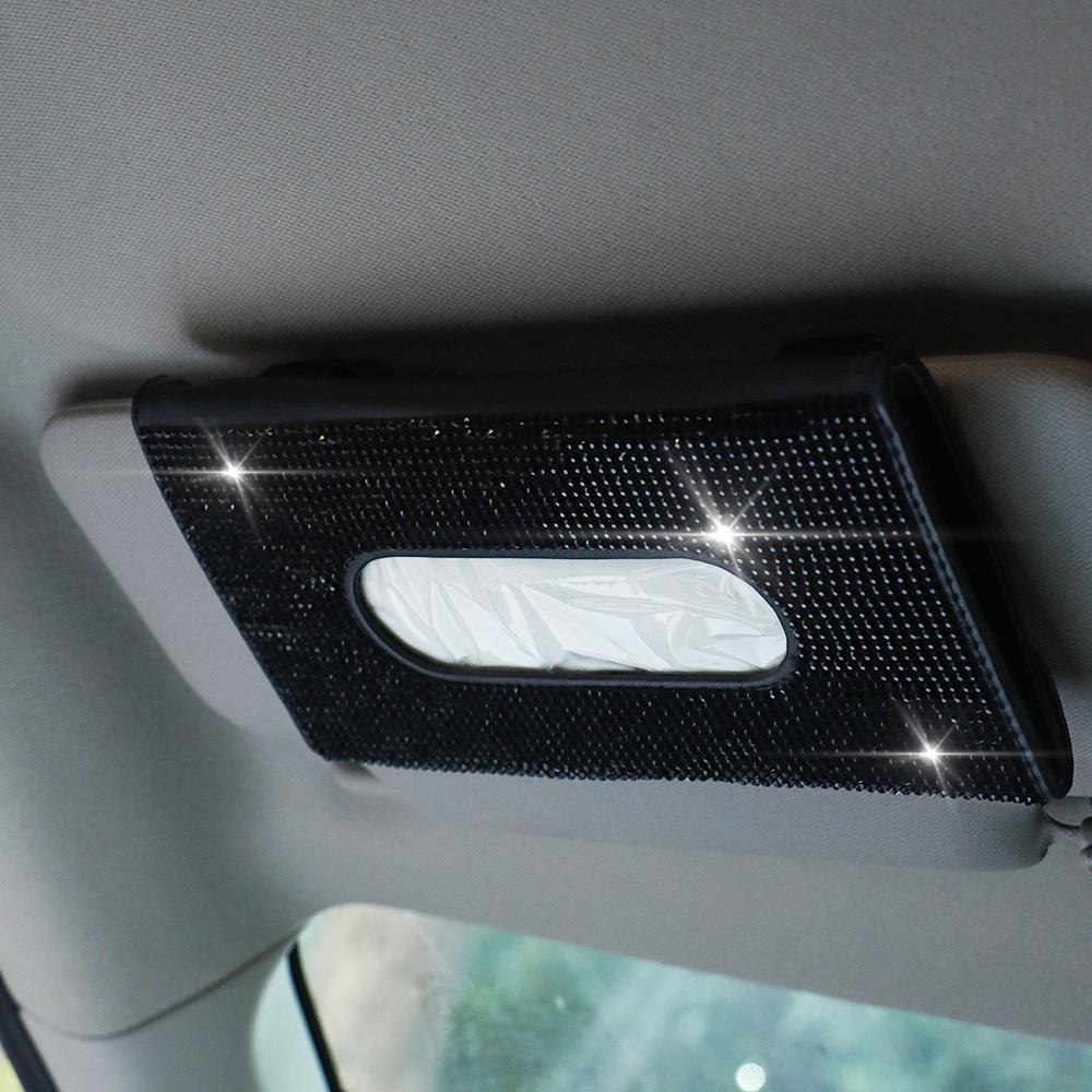 MAG Hộp Đựng Khăn Giấy Tự Động Đính Đá Sang Trọng Cho Bạn Gái