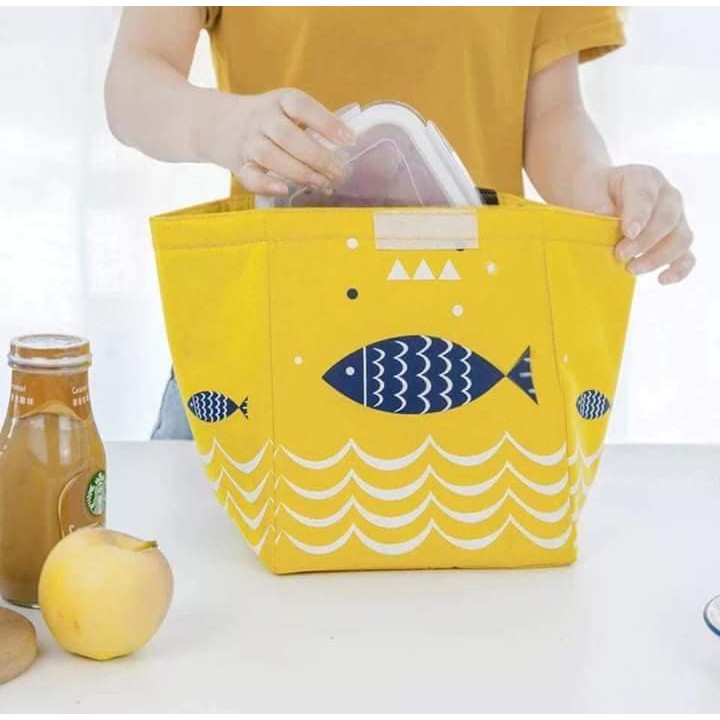 Túi đựng đồ ăn hình cá