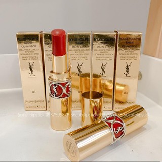Son Y.S.L Rouge Volupte Shine Oil In Stick Màu 83 - 85 - 86 - 87 - 12 - 130  - 154 - 76 - 91 Fullsize Fullbox - Son Dưỡng Môi, Trị Thâm |  Thefaceholic.Com