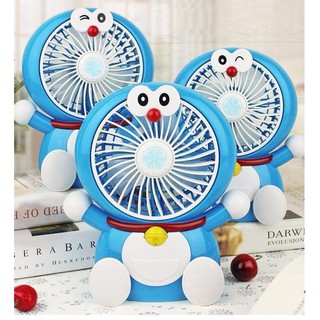 [Mã ELHA22 giảm 5% đơn 300K] Quạt Để Bàn Mini Doremon Giá Rẻ - Hoàng Yến Computer
