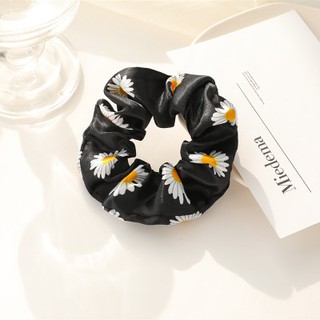 Dây Cột Tóc Vải Hoa Cúc Scrunchie (Scrunchies)