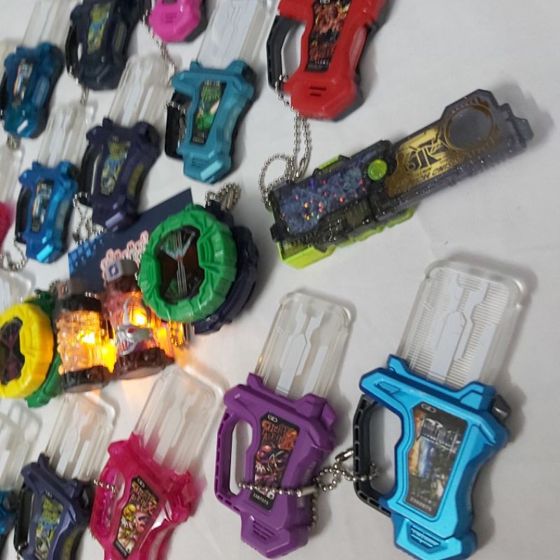 [KeyChain] Móc Khóa Siêu Nhân Gashat Fullbottle Ridewatch Progrise Key Có Đèn Led - Chính Hãng Bandai Nhật Bản