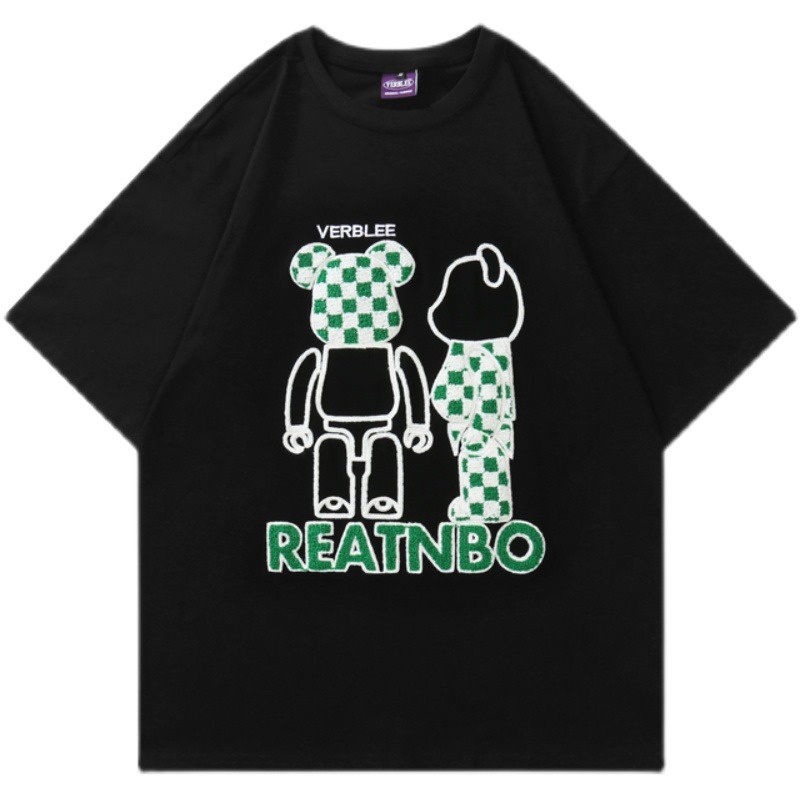 Áo Thun oversize Heheliangfei / Hoa / Hoa