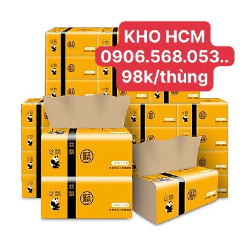 [FREESHIP] Giấy GẤU TRÚC SIPIAO cao cấp siêu dai (300 tờ) thùng 30 gói | Kho Q6 Nhận Sỉ