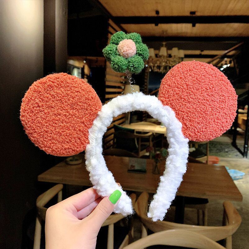 Băng đô cài tóc thiết kế tai chuột Mickey nhiều mẫu tùy chọn đáng yêu mới hỗ trợ rửa mặt tiện lợi