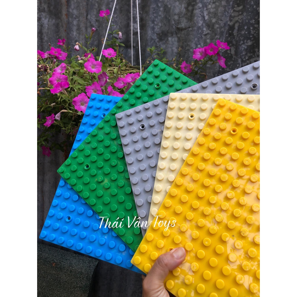 1 Tấm đế Lego size lớn - Tấm nền cho bé lắp ghép sáng tạo - Đồ chơi nhựa ABS an toàn
