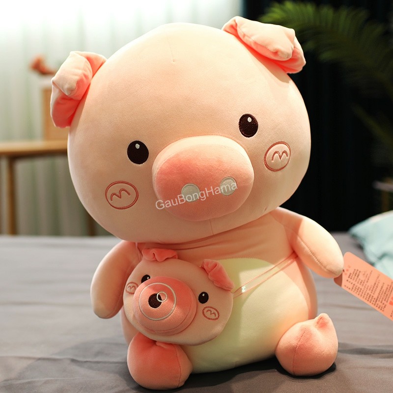 gấu bông  Heo Túi Đeo Chéo đáng yêu  gấu bông Qùa Tặng cao cấp Gấu Bông Hama