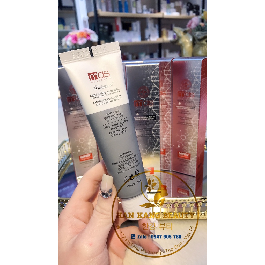Kem vitamin K Medi Shyn Stem Cell Premium Aesthetic Spa Treatment phục hồi chuyên sâu, khoẻ lớp biểu bì da
