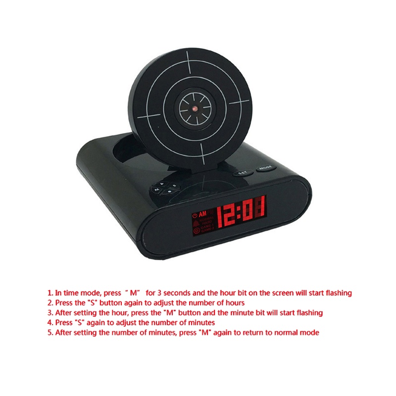 Đồng Hồ Báo Thức Kỹ Thuật Số Độc Đáo Cho Bé