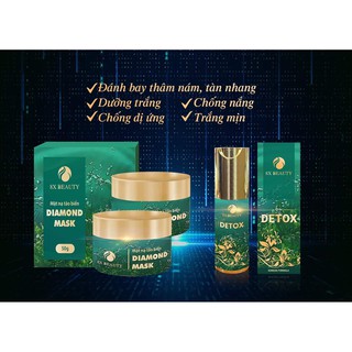 Bộ mặt nạ chăm sóc da 8x beauty - 001