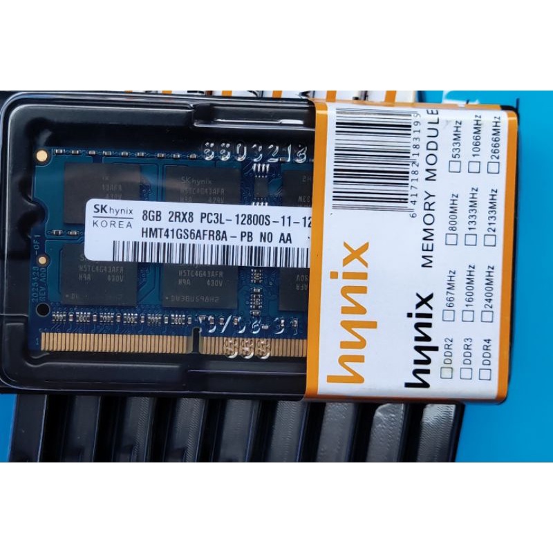 Ram Laptop 8gb DDR3L  bus 1600  new bảo hành 12 tháng