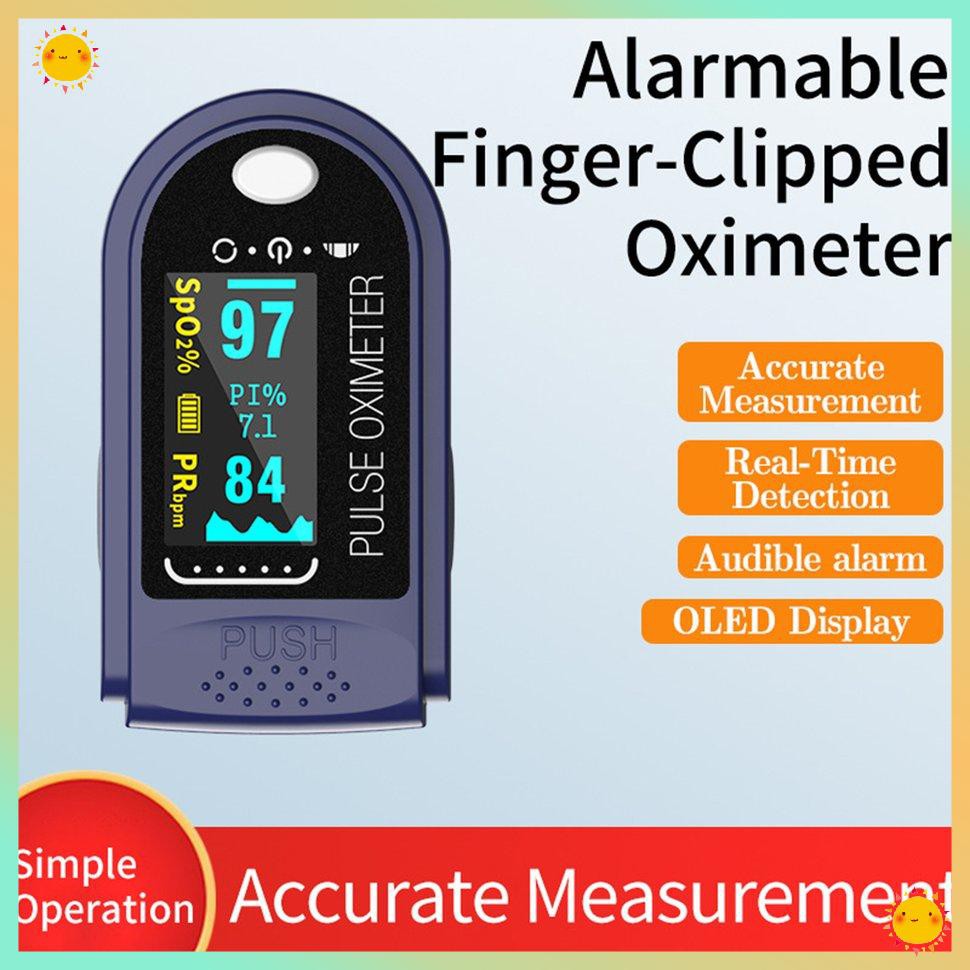 Máy Đo Nhịp Tim Oxy Trong Máu Màn Hình Màu Sắc Tft