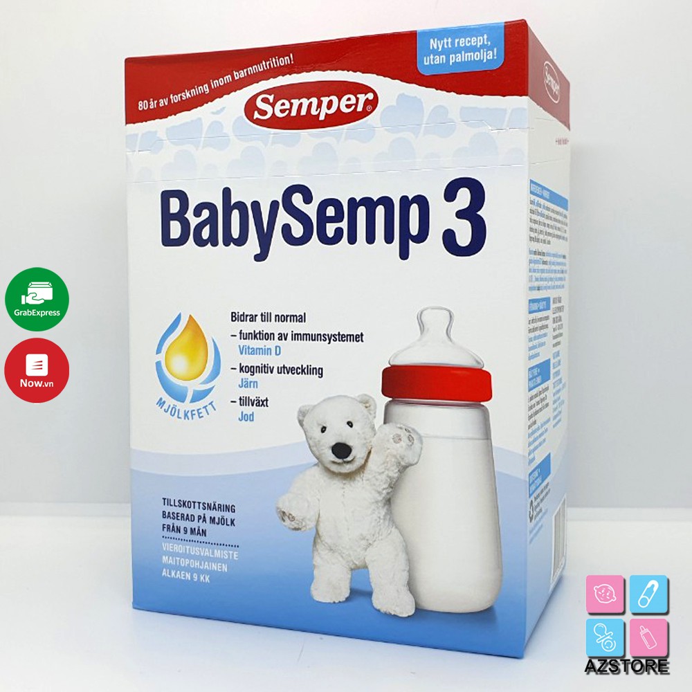 Sữa Semper Baby Semp Thụy Điển số 3 - 800gr
