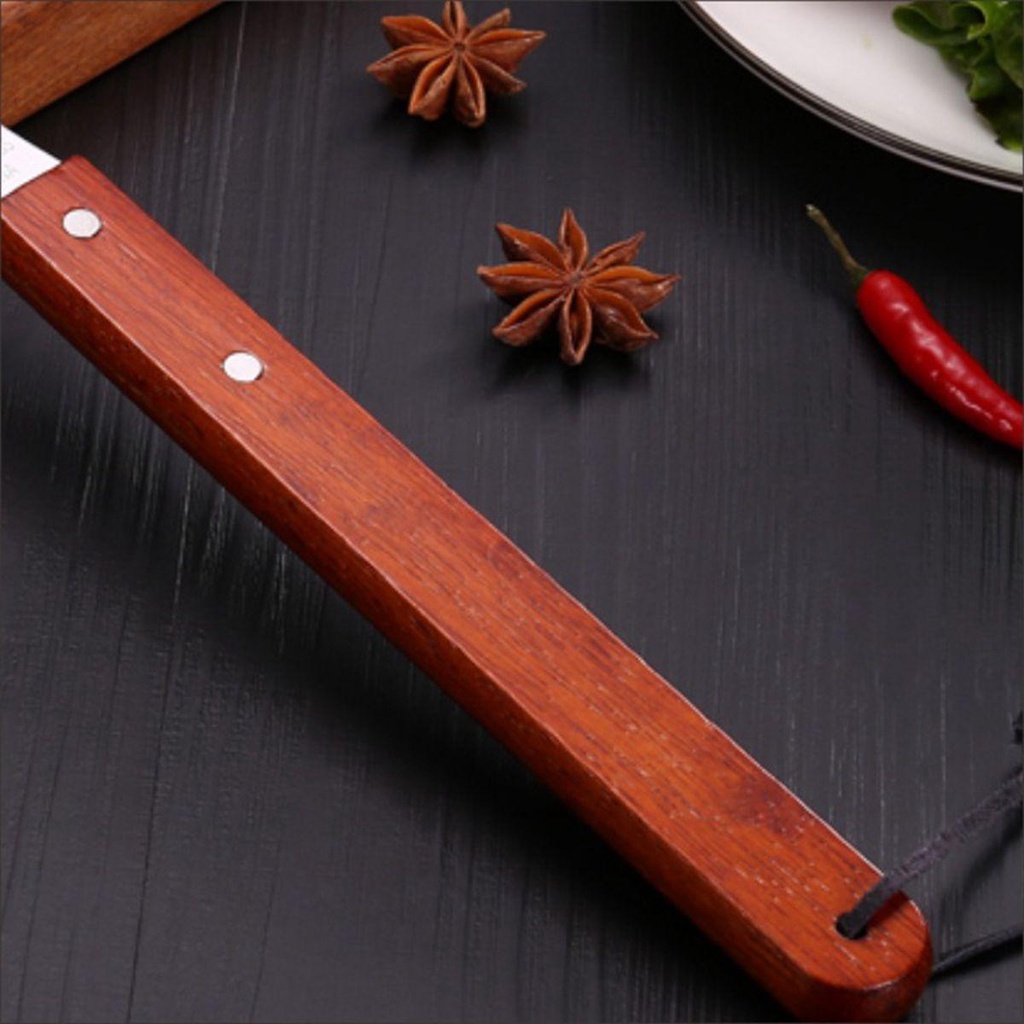 Nĩa Nướng Thịt BBQ Tay Cầm Bằng Gỗ Tiện Dụng