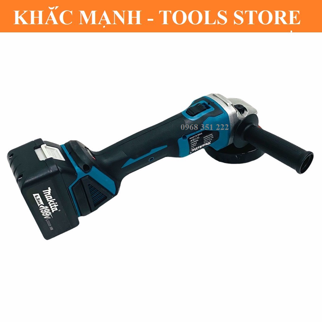 MÁY MÀI PIN MAKITA CAM KẾT HÀNG LOẠI 1, ĐỘNG CƠ KHÔNG CHỔI THAN