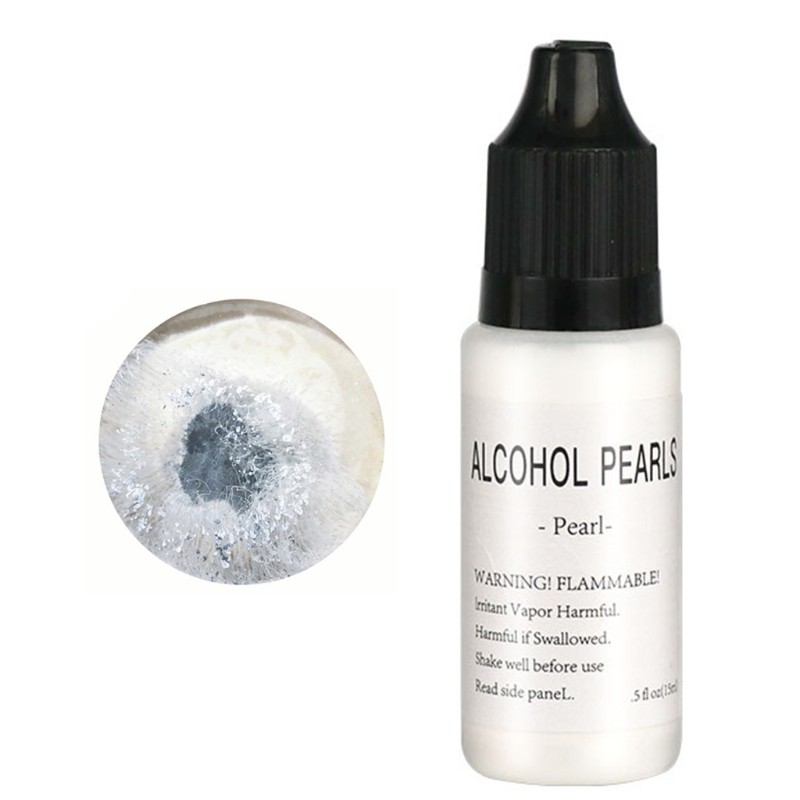 Set 6 Màu Alcohol Tạo Hiệu Ứng Nhũ Ánh Kim Nhiều Màu 15ml
