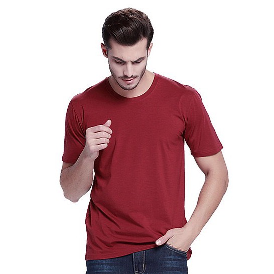 Áo thun nam cổ tròn trơn body cao cấp from ôm dáng chuẩn men ACT01
