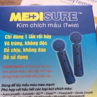 100 Kim chích máu tiểu đường
