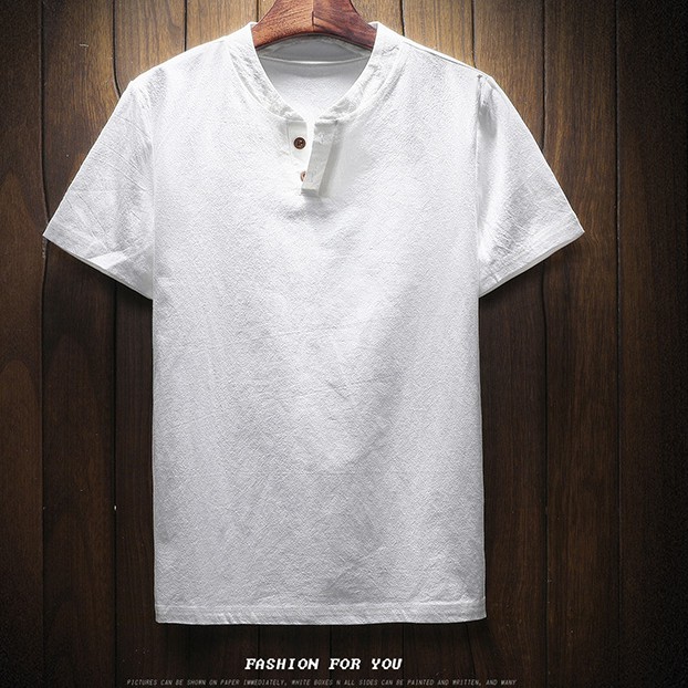 [SIÊU MÁT] Áo Đũi Nam Cộc Tay Chất Đũi Mềm Mát Hàng Loại 1. | BigBuy360 - bigbuy360.vn