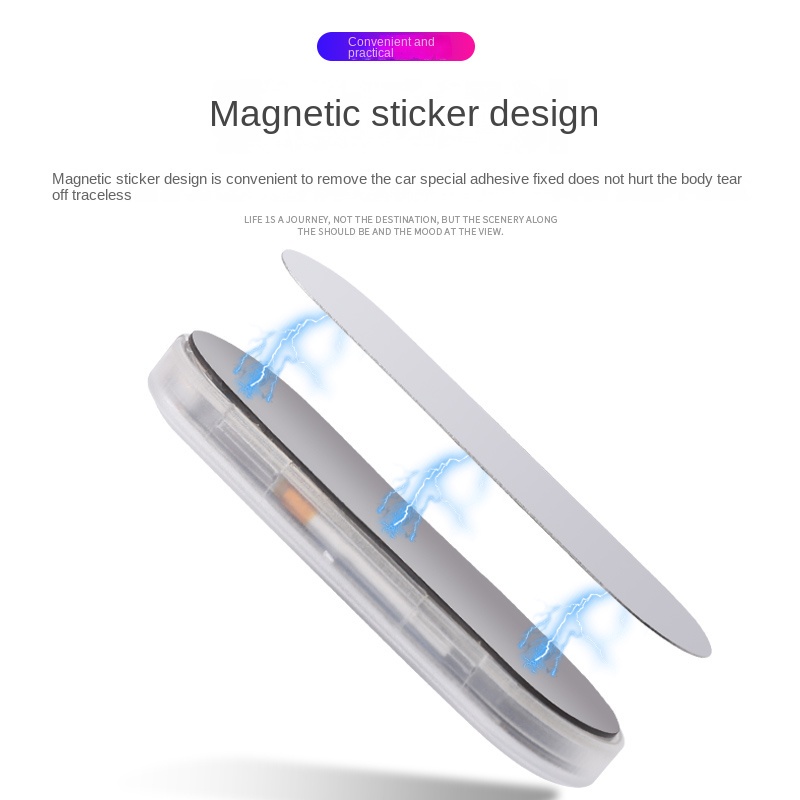 Đèn LED USB Không Dây Cảm Ứng Độ Sáng Cao Có Thể Sạc Lại Cho Xe Hơi