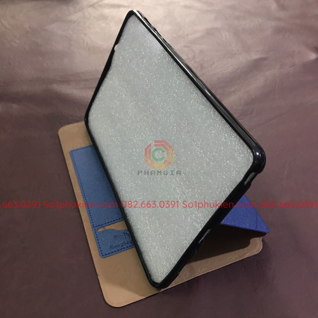 Bao Da Samsung Galaxy Tab A Plus 8.0 SPen 2019 (P205) có ngăn thẻ, chống xem phim | WebRaoVat - webraovat.net.vn