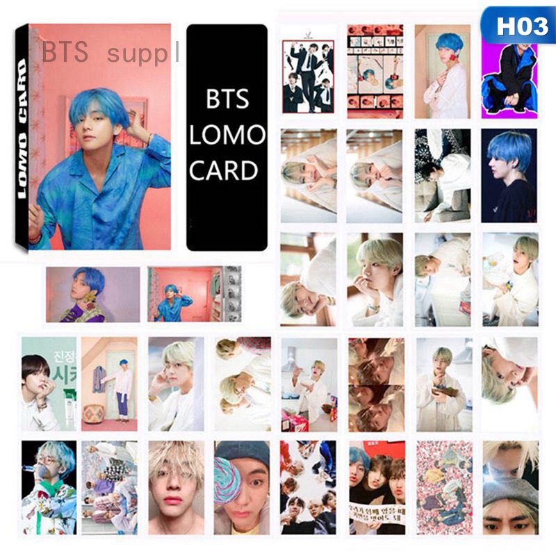 Bộ Thẻ Hình Lomo Nhóm Nhạc Kpop Bts