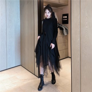 [ORDER]SET ÁO LEN+ CHÂN VÁY ULZZANG SIÊU CHẤT
