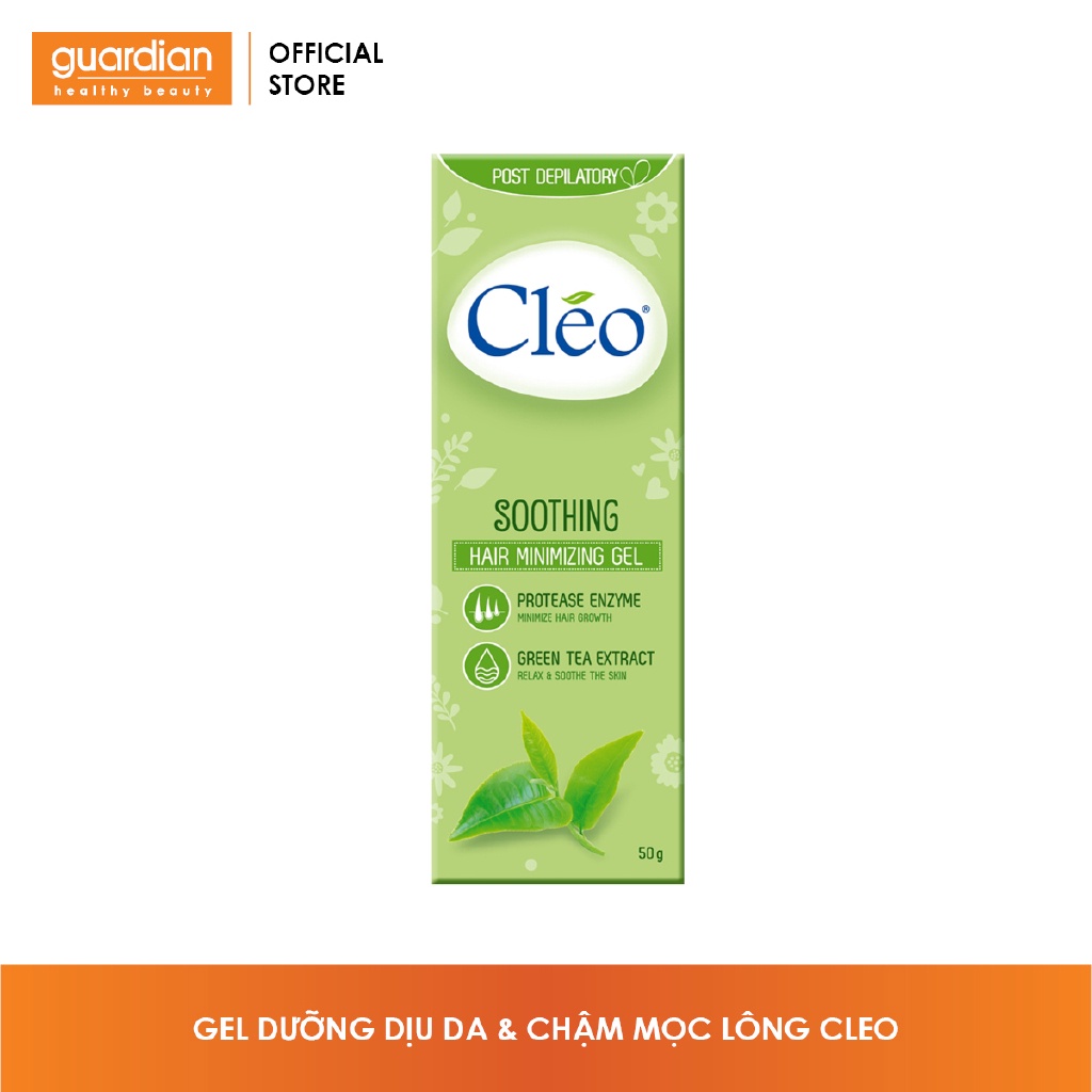 Gel Dịu Da Sau Tẩy Lông Cleo Hỗ Trợ Làm Chậm Mọc Lông 50g