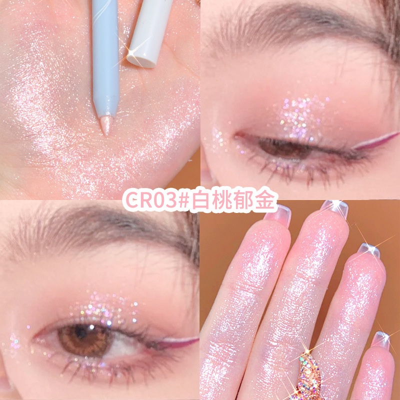 Galaxy Phấn Mắt Dạng Thỏi Ánh Ngọc Trai Lấp Lánh Trang Điểm Tự Nhiên Không Thấm Nước Và Không Nhòe