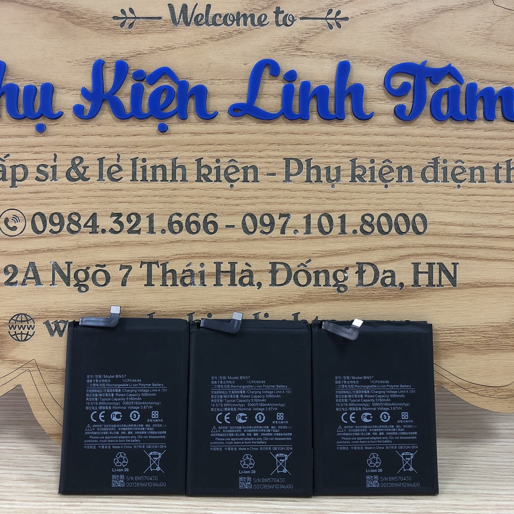 Pin Xiaomi Poco X3 , X3 pro BN57