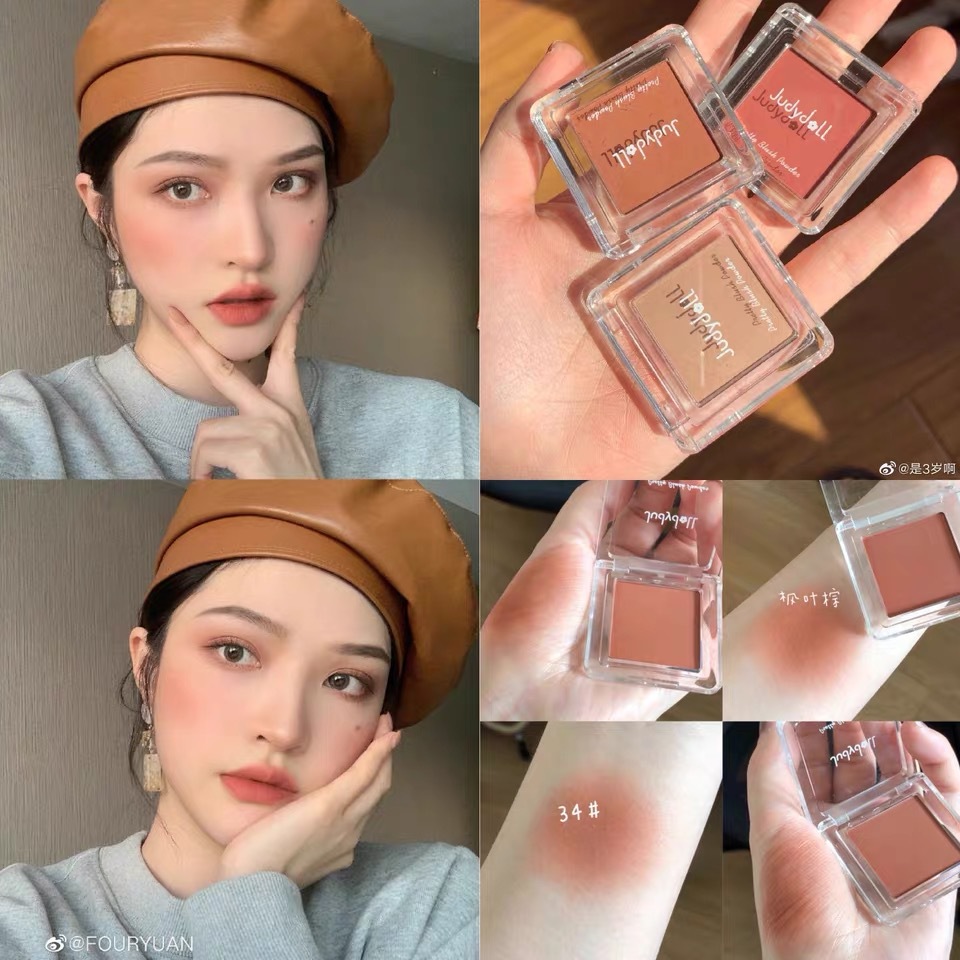 Phấn má hồng đơn sắc Judydoll Blusher Color Geometry | BigBuy360 - bigbuy360.vn