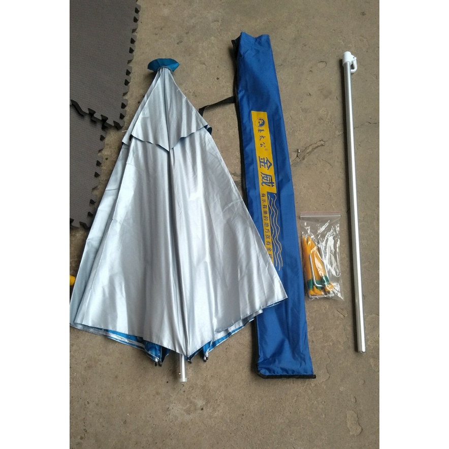 Ô câu cá 2m,ô dù câu cá 2m  ô dã ngoại