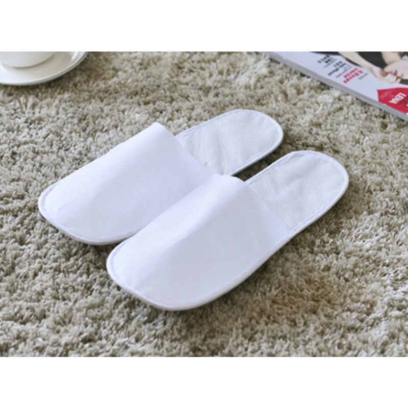 Combo 10 đôi dép khách sạn, loại dép mang một lần bằng vải không dệt