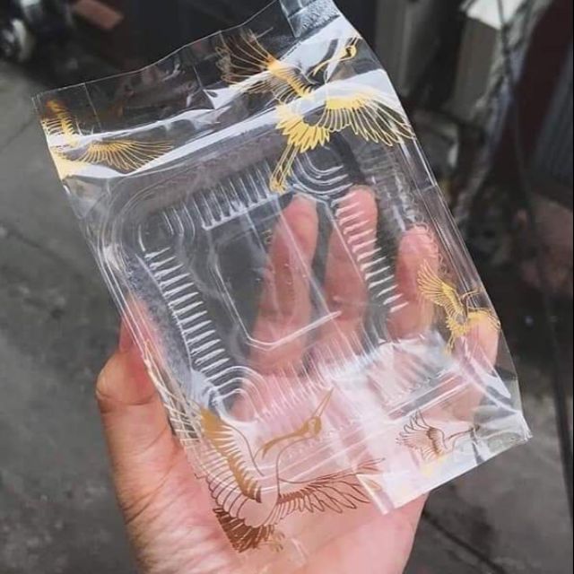 100 khay túi 150g con cò