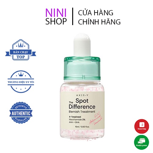 Chấm mụn AXIS-Y Spot the Difference Blemish Treatment 15ml - NiNiShop