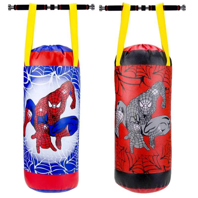 Bộ đấm bốc trẻ em siêu nhân spiderman kèm găng tay