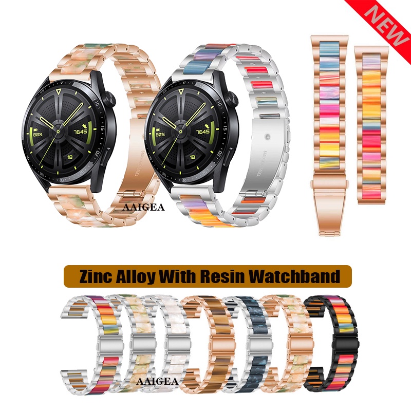 Dây Đeo Hợp Kim Kẽm Cho Đồng Hồ Thông Minh Huawei Watch GT2 2e Pro GT3 SE GT 2 3 42mm 46mm / Buds / Honor MagicWatch 2
