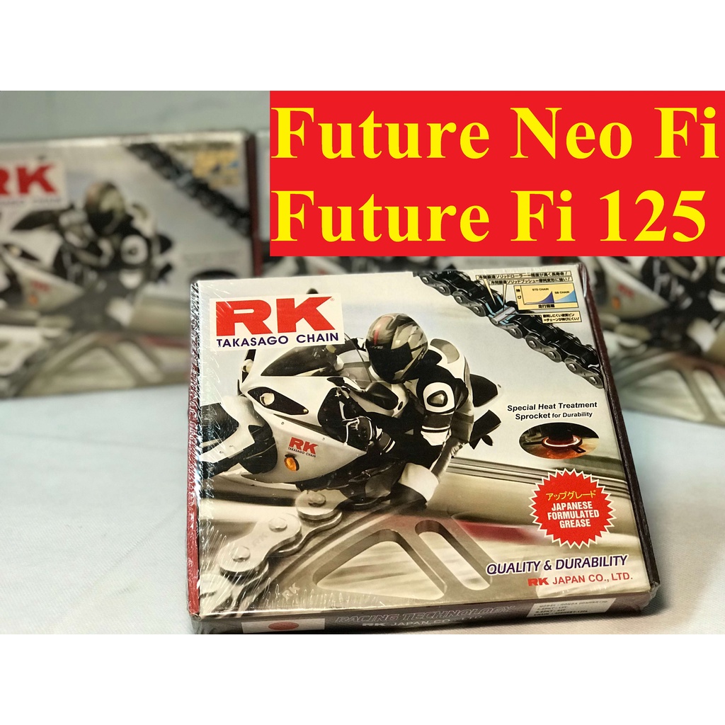 Nhông Sên Dĩa RK Xe Future Neo Fi, Future Fi 125 Công Nghệ Nhật Bản
